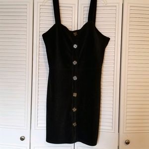 Front Buttons Rib Jumper
